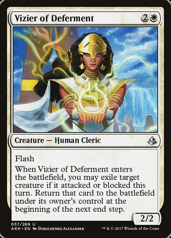 Magic | Vizier of Deferment [Amonkhet] | The Nerd Merchant