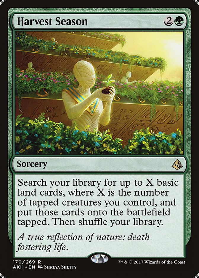 Magic | Harvest Season [Amonkhet] | The Nerd Merchant
