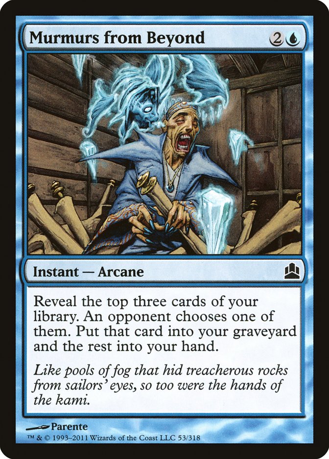 Magic | Murmurs from Beyond [Commander 2011] | The Nerd Merchant
