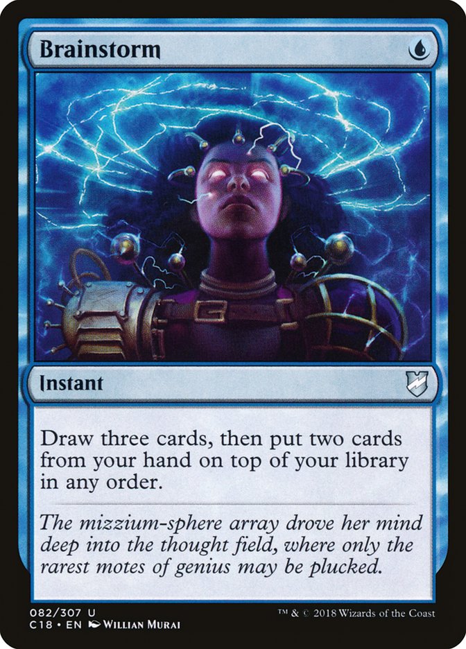 Magic | Brainstorm [Commander 2018] | The Nerd Merchant