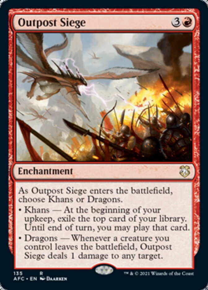 Magic | Outpost Siege [Dungeons & Dragons: Adventures in the Forgotten Realms Commander] | The Nerd Merchant
