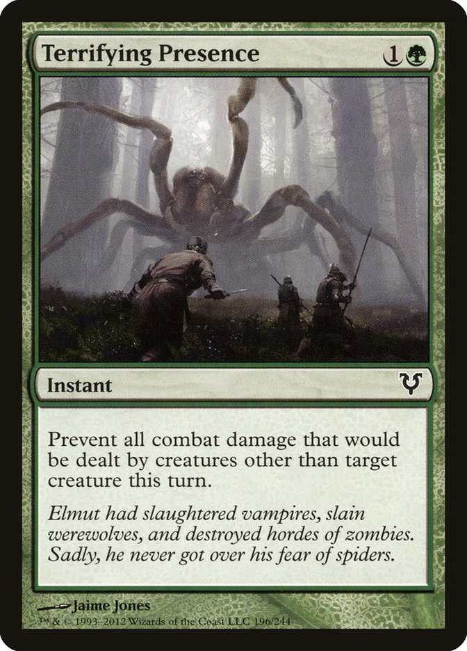 Magic | Terrifying Presence [Avacyn Restored] | The Nerd Merchant