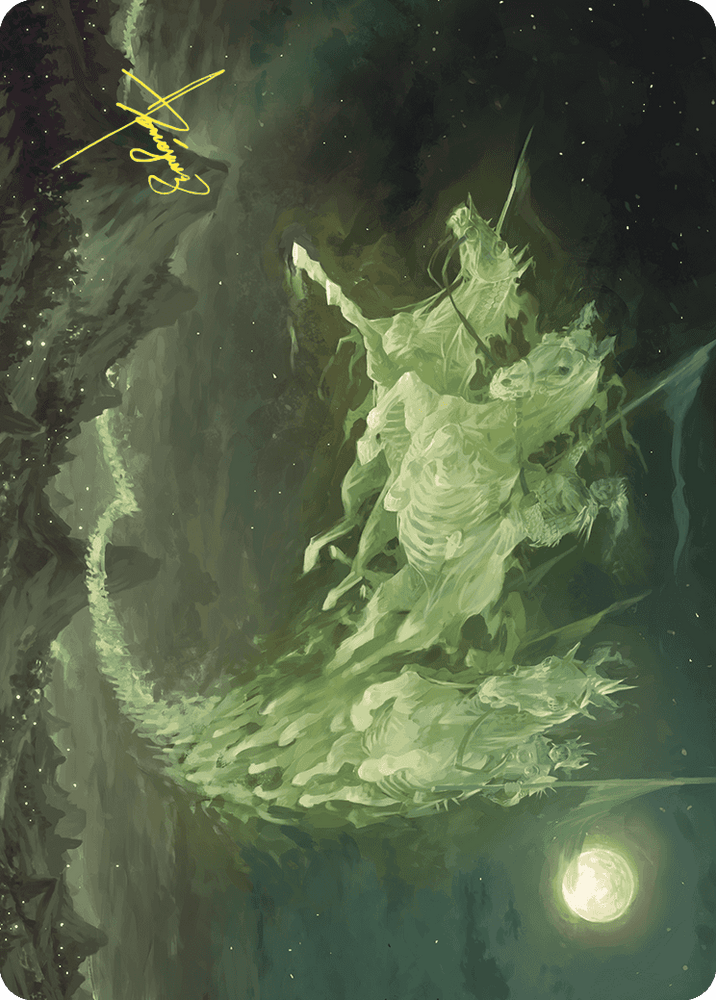 Magic | Moonshaker Cavalry Art Card (Gold-Stamped Signature) [Wilds of Eldraine Art Series] | The Nerd Merchant