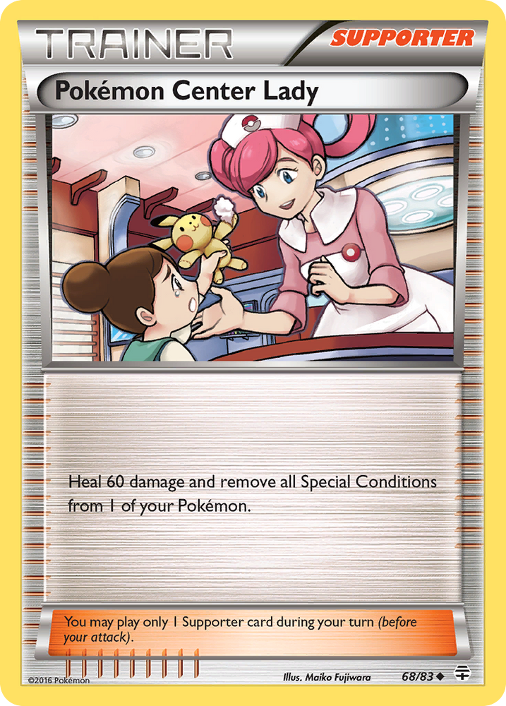 Pokemon | Pokemon Center Lady (68/83) [XY: Generations] | The Nerd Merchant