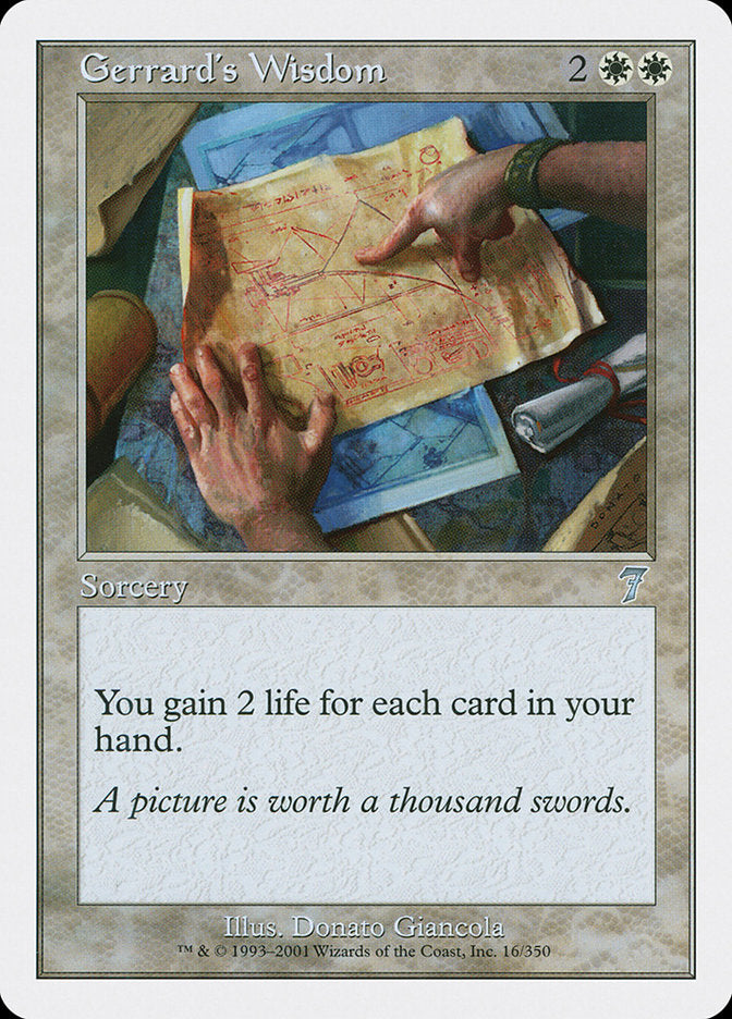 Magic | Gerrard's Wisdom [Seventh Edition] | The Nerd Merchant