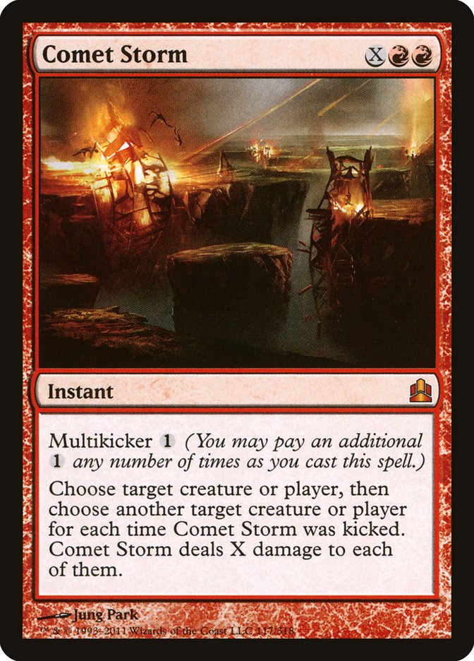 Magic | Comet Storm [Commander 2011] | The Nerd Merchant