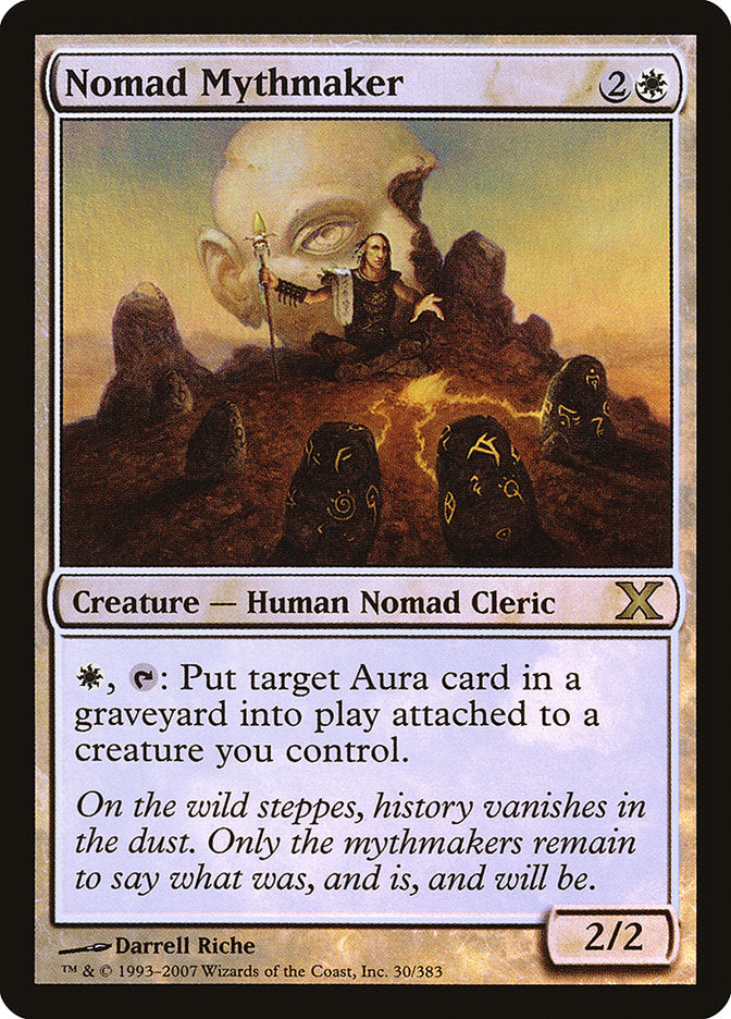Magic | Nomad Mythmaker (Premium Foil) [Tenth Edition] | The Nerd Merchant