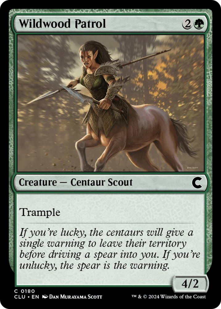 Magic | Wildwood Patrol [Ravnica: Clue Edition] | The Nerd Merchant