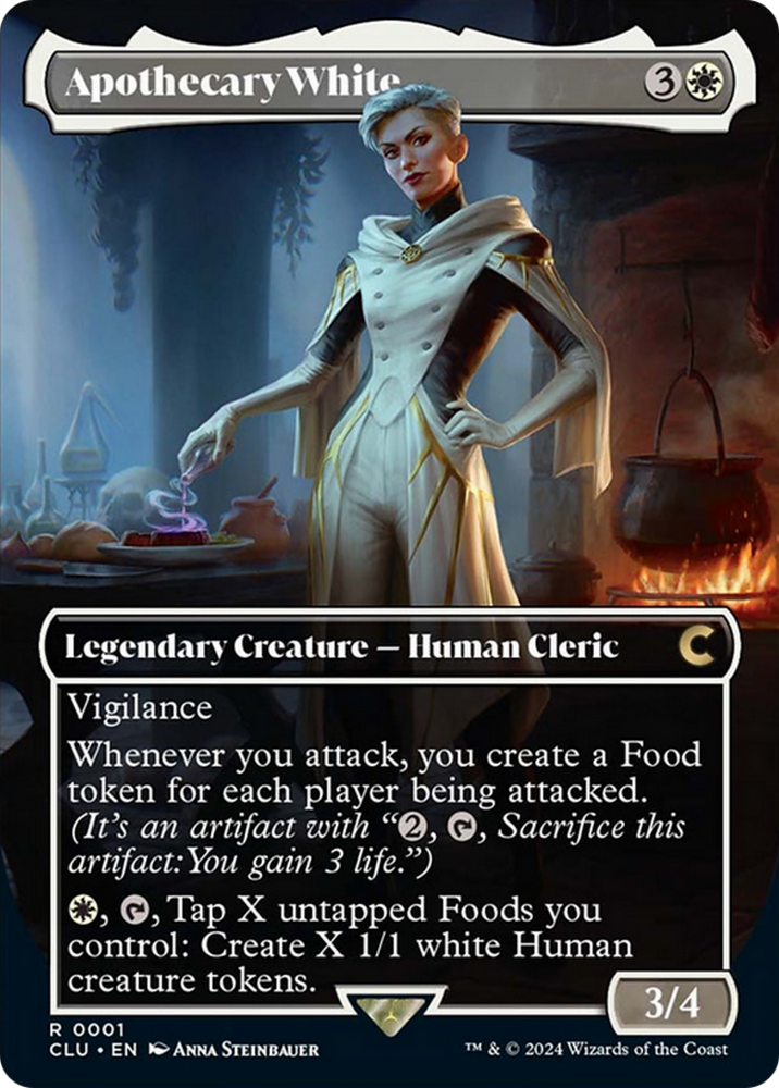 Magic | Apothecary White (Borderless) [Ravnica: Clue Edition] | The Nerd Merchant