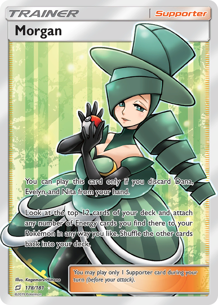 Pokemon | Morgan (178/181) [Sun & Moon: Team Up] | The Nerd Merchant