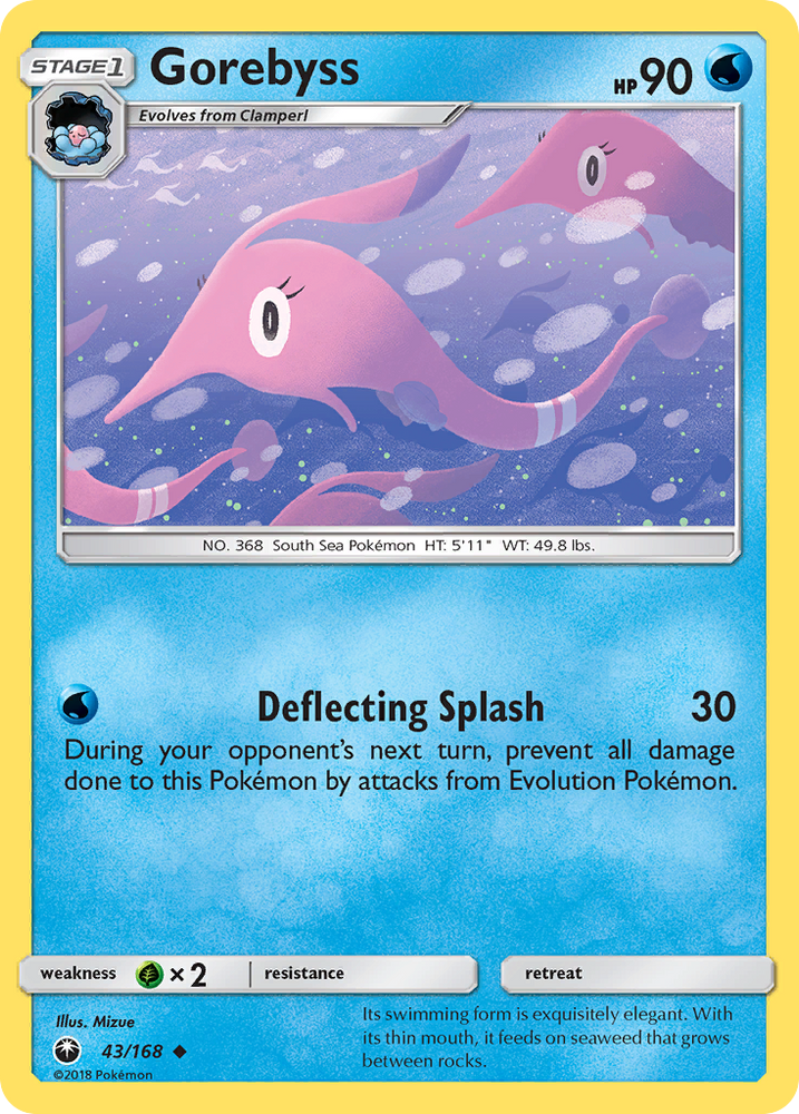 Pokemon | Gorebyss (43/168) [Sun & Moon: Celestial Storm] | The Nerd Merchant
