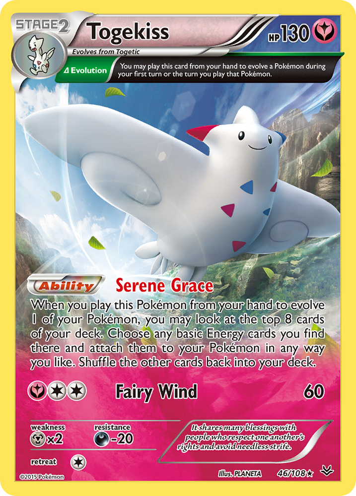 Pokemon | Togekiss (46/108) [XY: Roaring Skies] | The Nerd Merchant