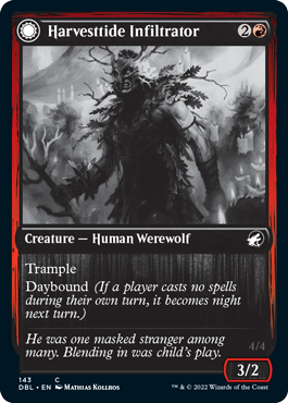 Magic | Harvesttide Infiltrator // Harvesttide Assailant [Innistrad: Double Feature] | The Nerd Merchant