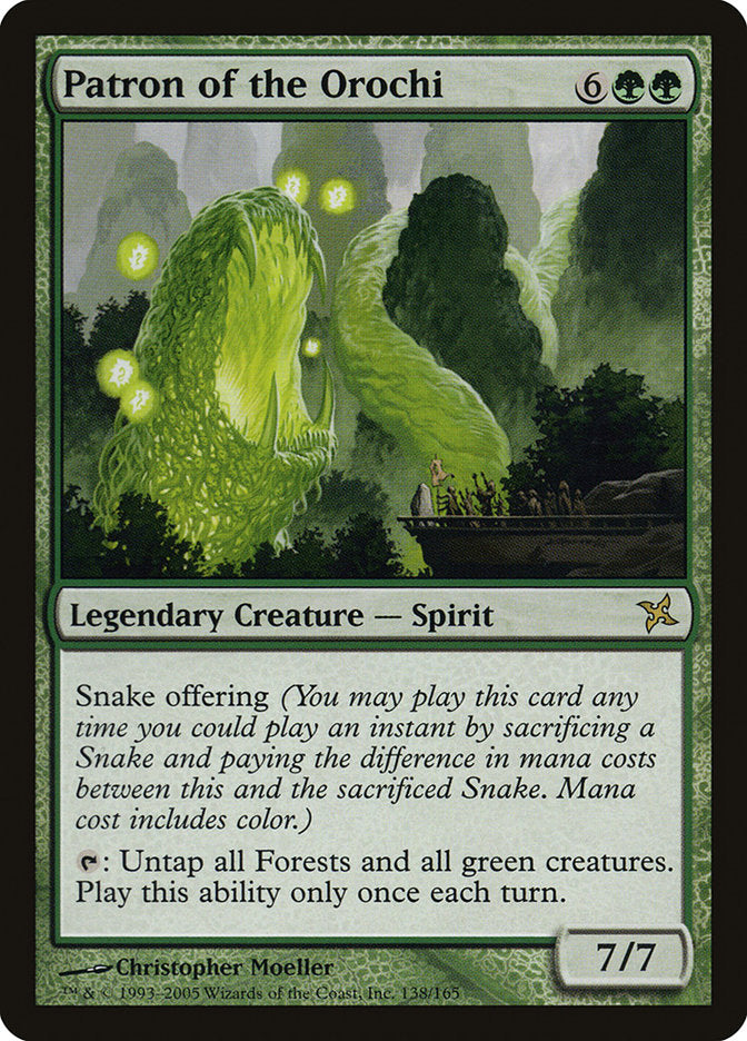 Magic | Patron of the Orochi [Betrayers of Kamigawa] | The Nerd Merchant
