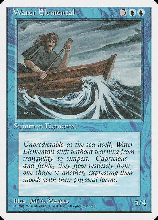Magic | Water Elemental [Fourth Edition] | The Nerd Merchant
