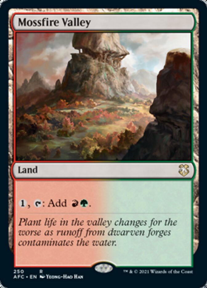 Magic | Mossfire Valley [Dungeons & Dragons: Adventures in the Forgotten Realms Commander] | The Nerd Merchant