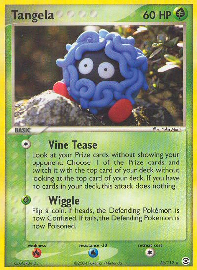 Pokemon | Tangela (30/112) [EX: FireRed & LeafGreen] | The Nerd Merchant