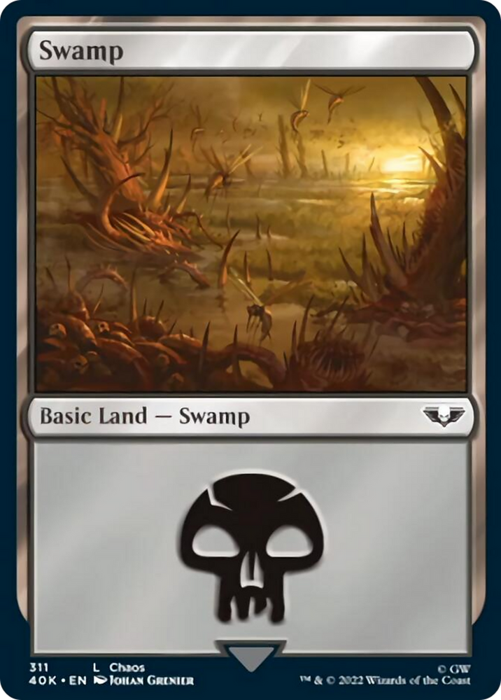 Magic | Swamp (311) [Warhammer 40,000] | The Nerd Merchant