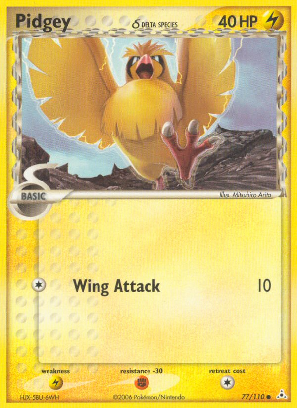 Pokemon | Pidgey (77/110) (Delta Species) [EX: Holon Phantoms] | The Nerd Merchant
