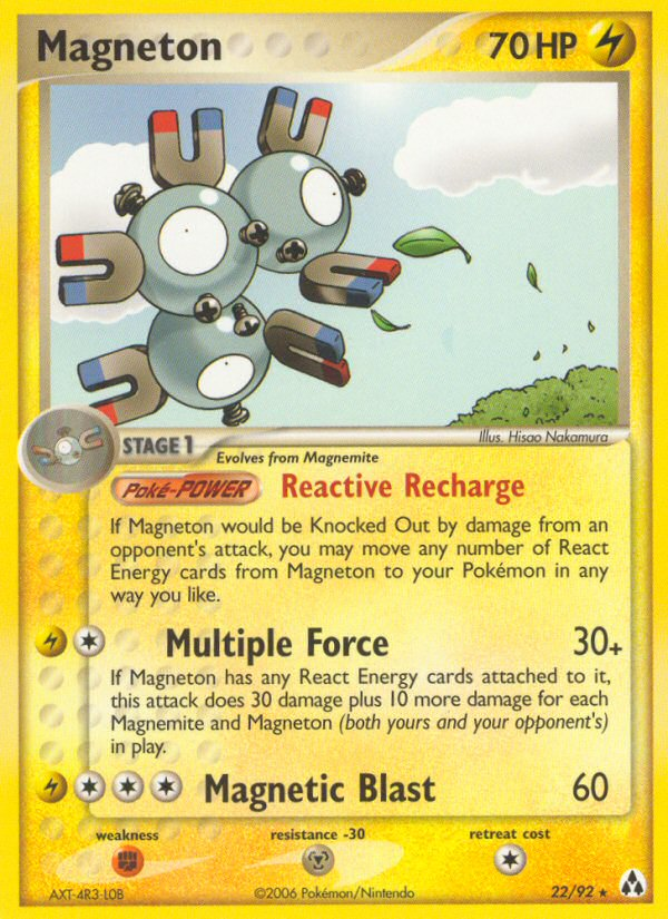 Pokemon | Magneton (22/92) [EX: Legend Maker] | The Nerd Merchant