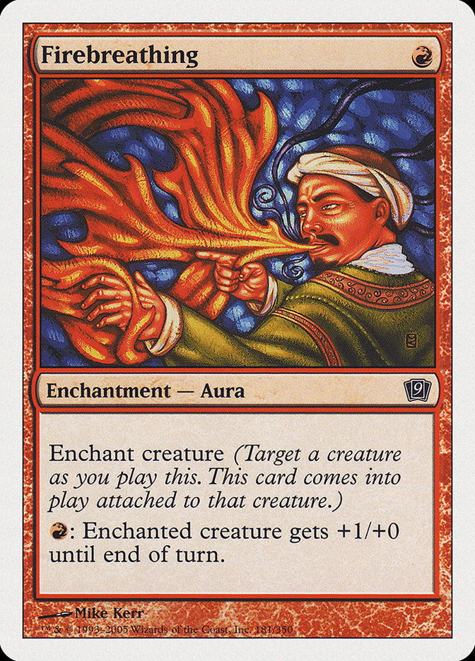 Magic | Firebreathing [Ninth Edition] | The Nerd Merchant