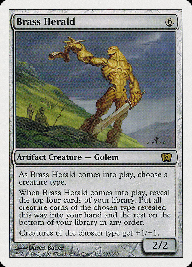Magic | Brass Herald [Eighth Edition] | The Nerd Merchant