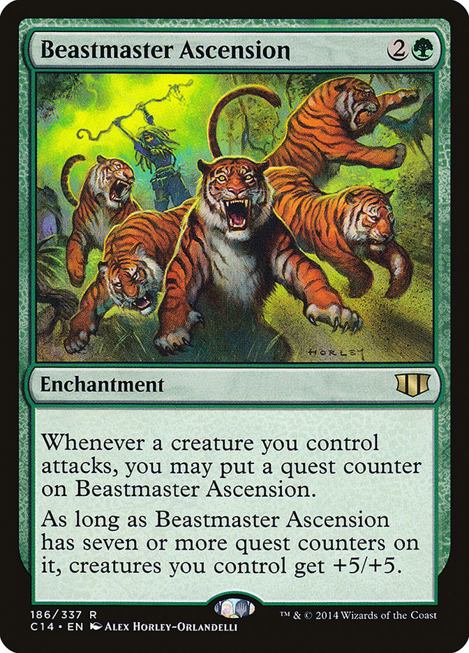 Magic | Beastmaster Ascension [Commander 2014] | The Nerd Merchant
