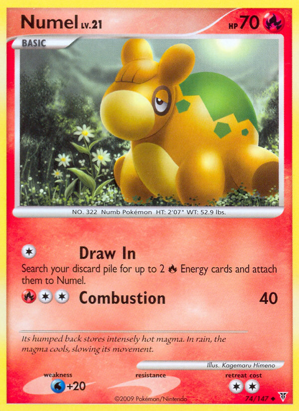Pokemon | Numel (74/147) [Platinum: Supreme Victors] | The Nerd Merchant