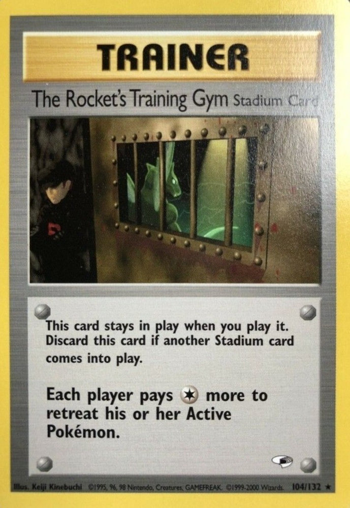 Pokemon | The Rocket's Training Gym (104/132) [Gym Heroes Unlimited] | The Nerd Merchant