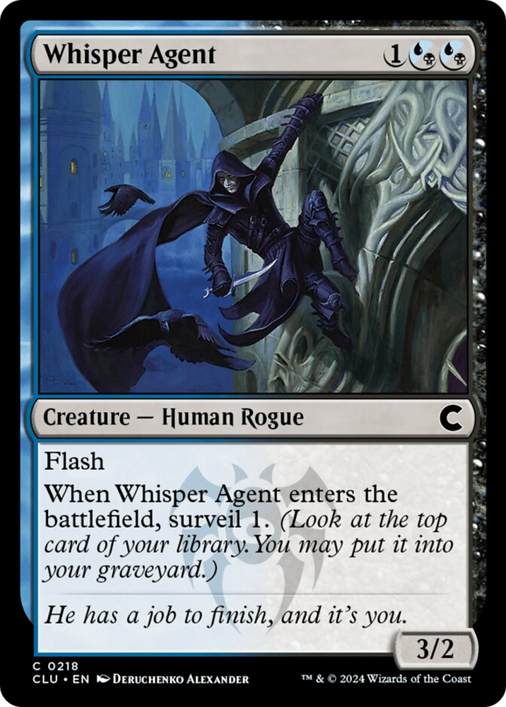 Magic | Whisper Agent [Ravnica: Clue Edition] | The Nerd Merchant