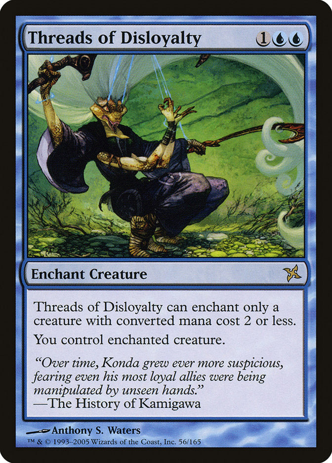 Magic | Threads of Disloyalty [Betrayers of Kamigawa] | The Nerd Merchant