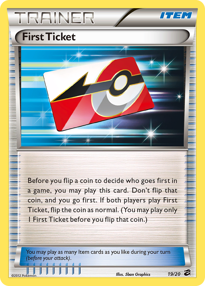 Pokemon | First Ticket (19/20) [Black & White: Dragon Vault] | The Nerd Mechant