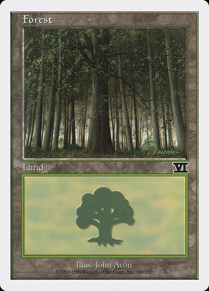 Magic | Forest (349) [Classic Sixth Edition] | The Nerd Merchant