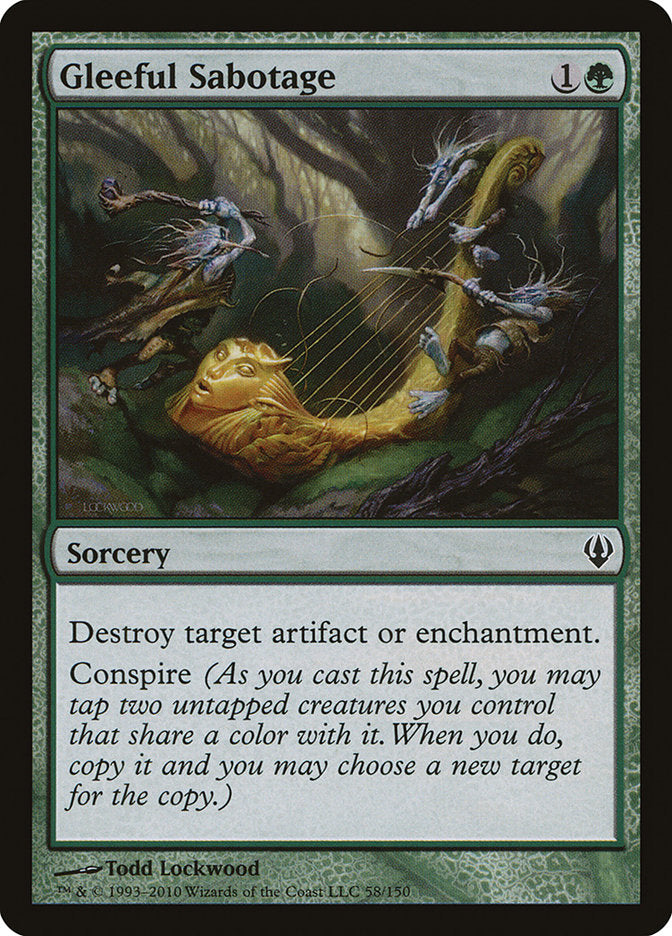 Magic | Gleeful Sabotage [Archenemy] | The Nerd Merchant