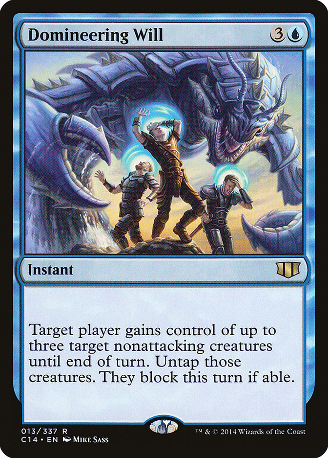 Magic | Domineering Will [Commander 2014] | The Nerd Merchant