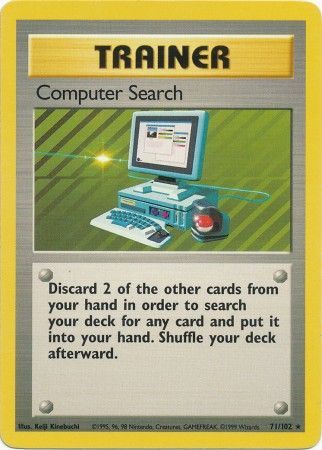 Pokemon | Computer Search (71/102) [Base Set Unlimited] | The Nerd Merchant