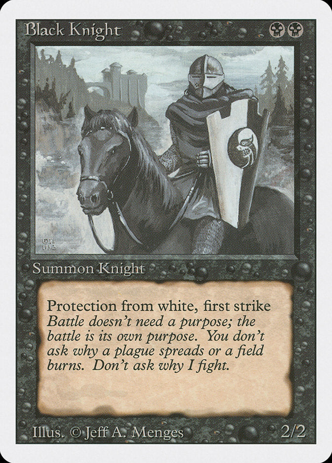 Magic | Black Knight [Revised Edition] | The Nerd Merchant