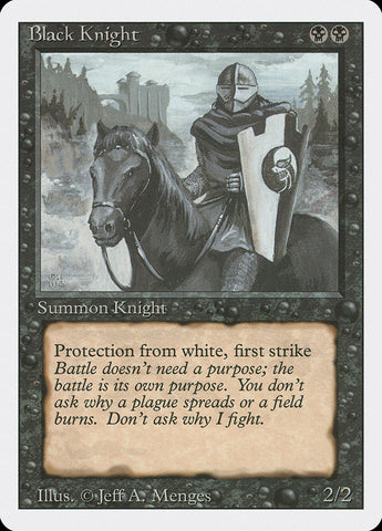 Magic | Black Knight [Revised Edition] | The Nerd Merchant