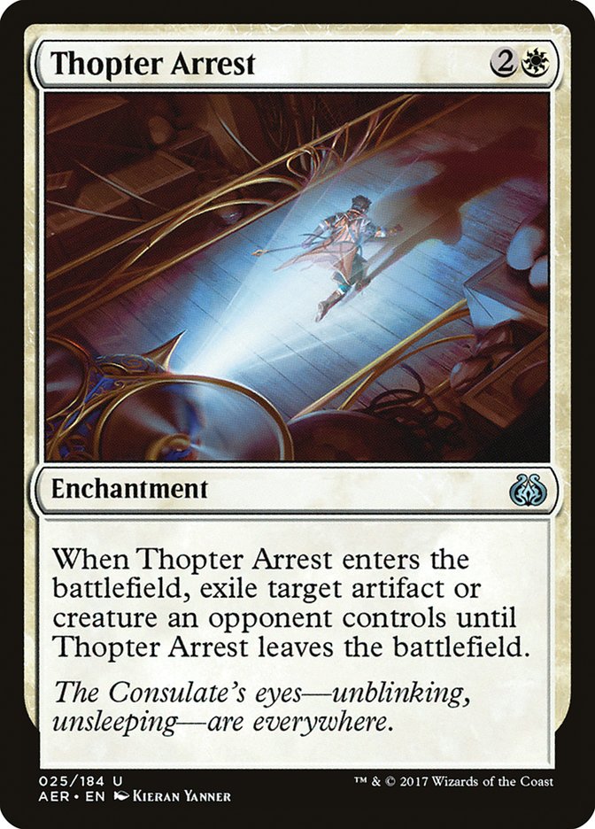 Magic | Thopter Arrest [Aether Revolt] | The Nerd Merchant