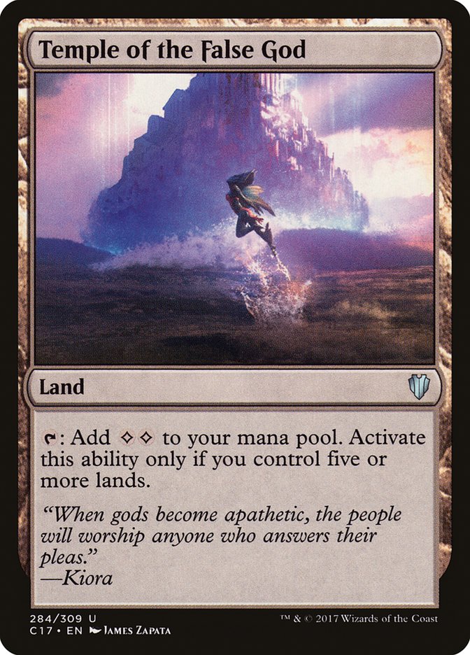 Magic | Temple of the False God [Commander 2017] | The Nerd Merchant