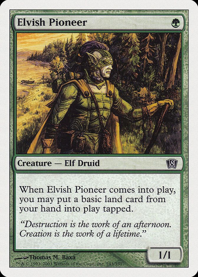 Magic | Elvish Pioneer [Eighth Edition] | The Nerd Merchant