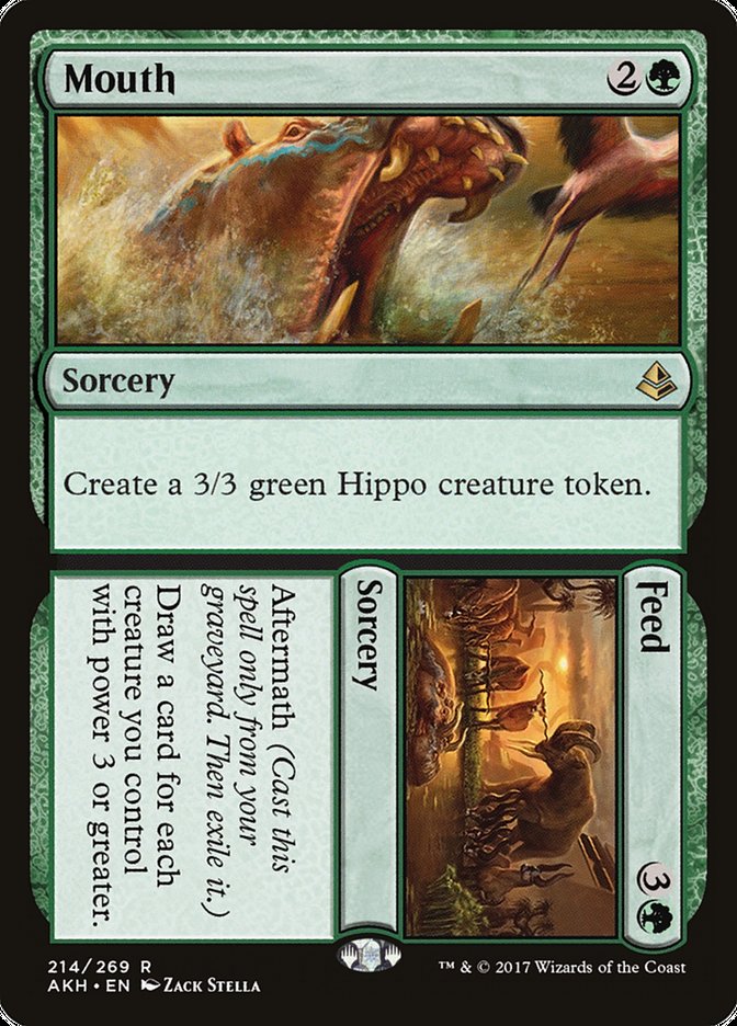 Magic | Mouth // Feed [Amonkhet] | The Nerd Merchant