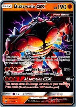 Pokemon | Buzzwole GX (57/111) (Buzzroc - Naohito Inoue) [World Championships 2018] | The Nerd Merchant