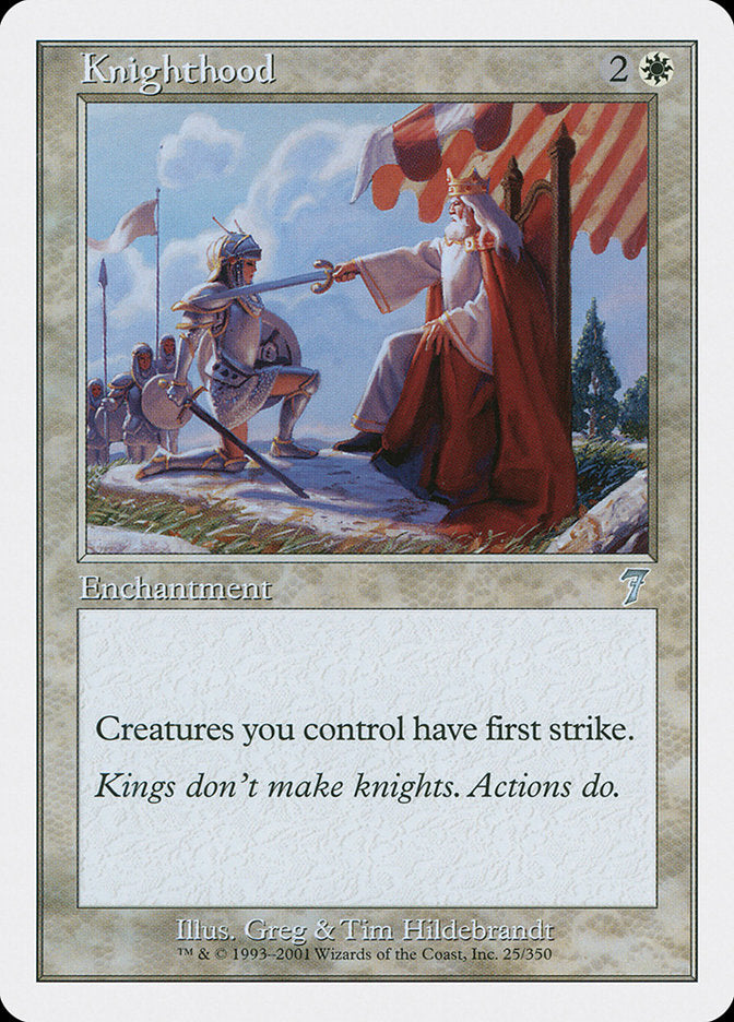 Magic | Knighthood [Seventh Edition] | The Nerd Merchant