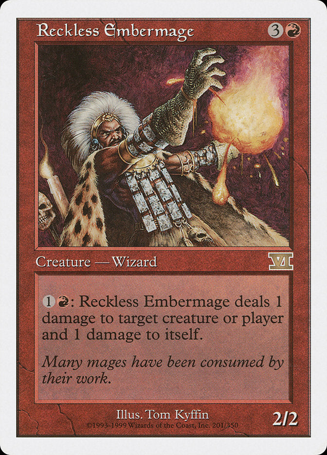 Magic | Reckless Embermage [Classic Sixth Edition] | The Nerd Merchant