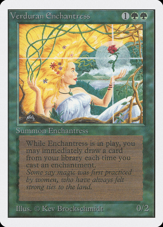 Magic | Verduran Enchantress [Unlimited Edition] | The Nerd Merchant