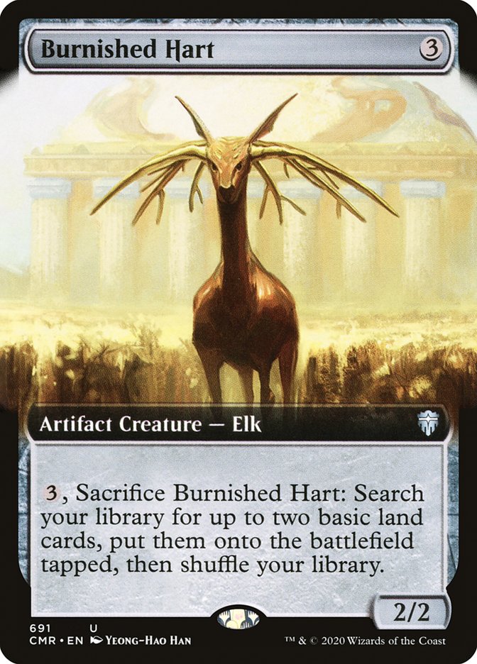 Magic | Burnished Hart (Extended Art) [Commander Legends] | The Nerd Merchant
