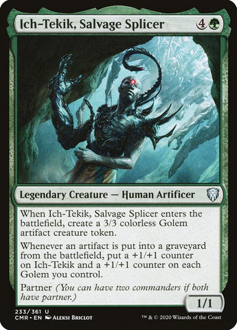 Magic | Ich-Tekik, Salvage Splicer [Commander Legends] | The Nerd Merchant