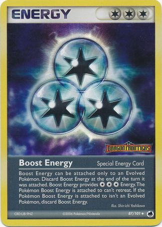 Pokemon | Boost Energy (87/101) (Stamped) [EX: Dragon Frontiers] | The Nerd Merchant