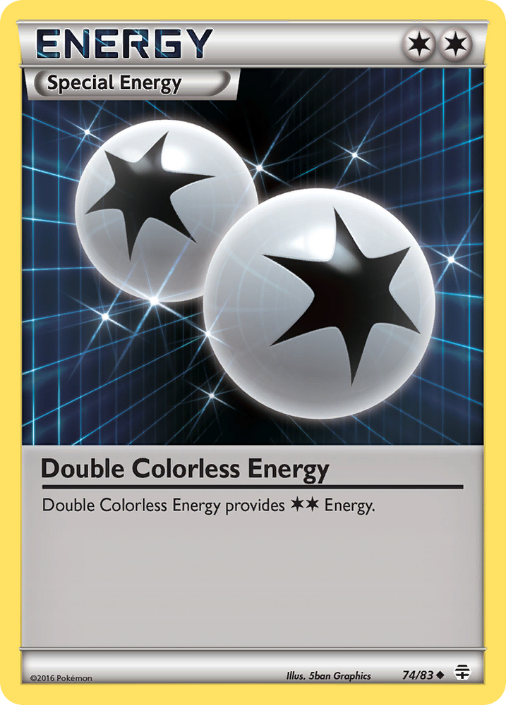 Pokemon | Double Colorless Energy (74/83) [XY: Generations] | The Nerd Merchant